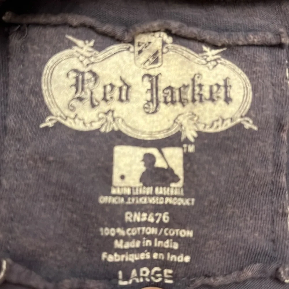 St. Louis Cardinals Red and Blue Men's Shirt - Picture 3 of 6